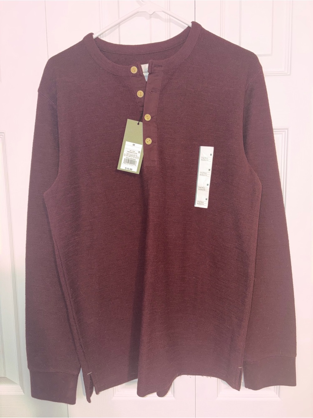 Goodfellow & Co Men’s Long-Sleeve Henley